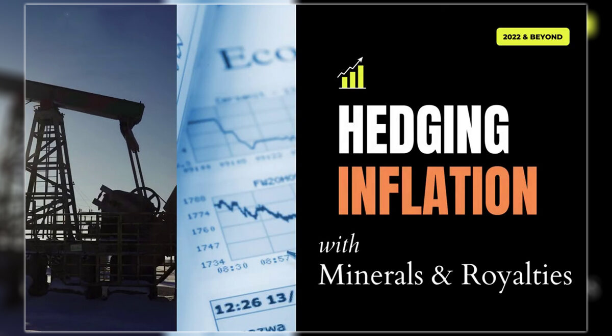 Hedging inflation with minerals and royalties